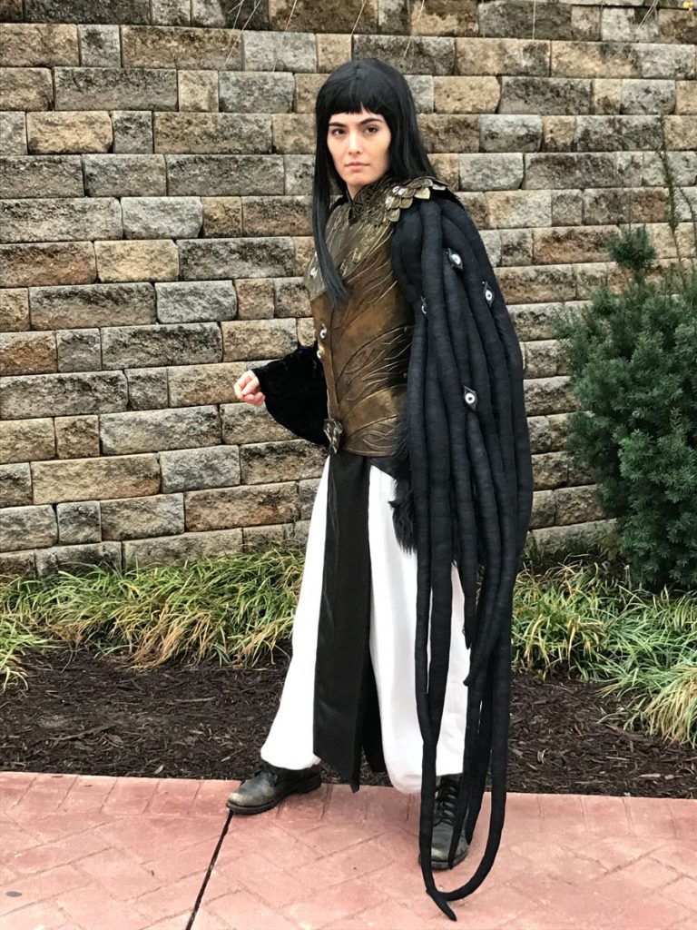 Maika armor and monster arm from Monstress issue 13